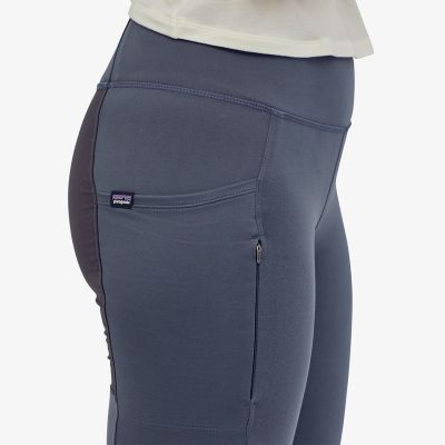 Patagonia Womens Pack Out Hike Tights - Smolder Blue