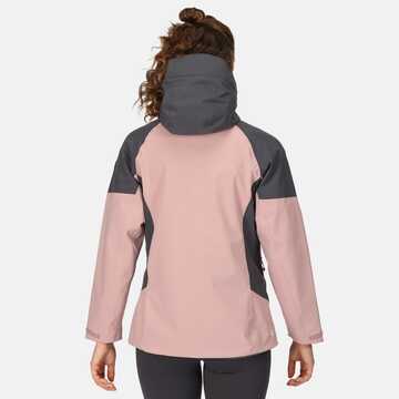 Regatta Womens Bosfield Waterproof Jacket - Dusky Rose Seal Grey