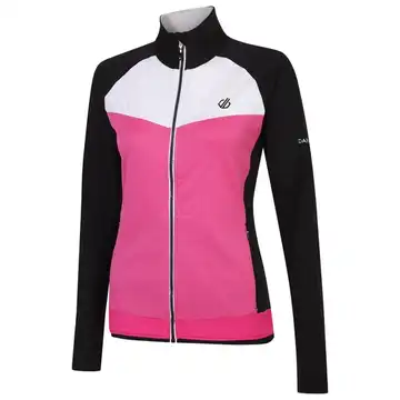 Dare 2b Womens Elation II Recycled Core Stretch | Pure Pink Black