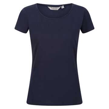 Regatta Womens Carlie Coolweave T-Shirt | Navy