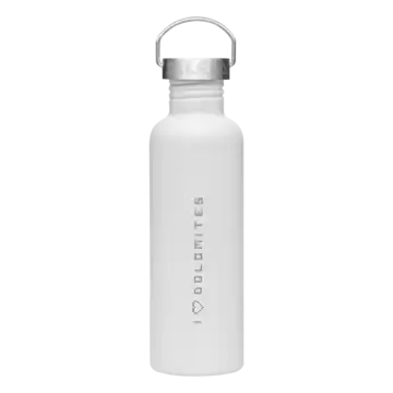 Salewa Aurino Stainless Steel 1.0L Bottle - White/Dolomites
