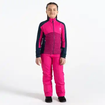 Dare 2b Kids Exception Recycled Core Stretch Midlayer | Pure Pink