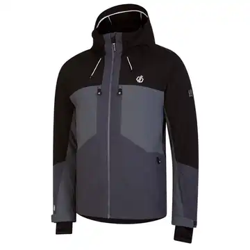 Dare 2b Mens Slopeside Ski Jacket | Black Grey