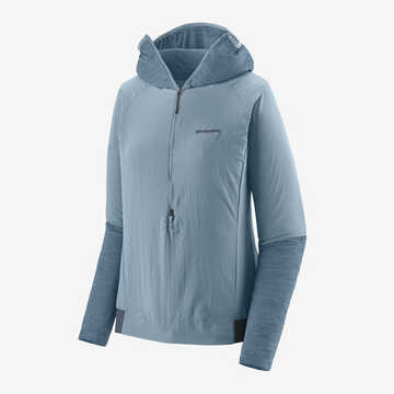 Patagonia Womens Airshed Pro Pullover - Steam Blue