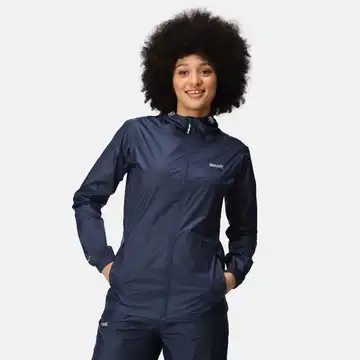 Regatta Womens Pack-It III Waterproof Jacket | Midnight